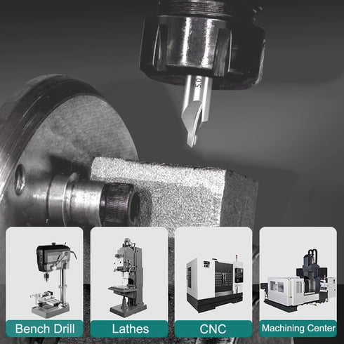 8Pcs HSS Center Drill Bits Set 60-Degree Angle Combined Countersink Drill Bit Tool High Speed Steel Countersink Tools for Lathe Mill Metalworking ...