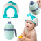 FUNUPUP Baby Shower Cap for Kids with Bath Rinse Cup, Adjustable Toddler Hair Washing Shield Hat Baby Bath Visor Shampoo Hat for Toddlers 6M-9T?Di...