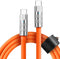 Statik TSumoCharge USB Type C to USB Type C Cable 6ft, 2M 100W Fast Charging , Liquid Silicone Cable, Support Data Transfer...