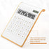 Calculators, Desktop Calculator with Large LCD Display, 10 Digits Solar Power Basic Office Calculator, Gold Office Desk Supplies and Accessories...