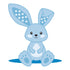 Dr. Brown's Flexees Blue Bunny, Soft 100% Silicone Baby Teether, BPA Free, 3m+...