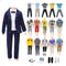 11.5 Inch Ken Doll Clothes and Accessories Doll Outfit for 12 Inch Ken Boy Doll,Including 1 Suit,1 Shirt, Random 4 Tops,Random 4 Pants,1 Pair of G...