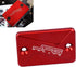Motorcycle CNC Front Brake Fluid Reservoir Cover Cap Compatible To XR50/XR100 CRM50 CRM80 FTR223 SL230 XR230 CRM250R/AR CRF250L CRF250M CRF250RALL...