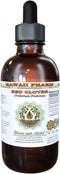 Hawaii Pharm Red Clover Alcohol-Free Liquid Extract, Red Clover (Trifolium Pratense) Flower Glycerite Natural Herbal Supplement, USA 2 fl.oz...