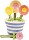 180 Degrees Flower Pot Measuring Spoon Baking Set, Ceramic...