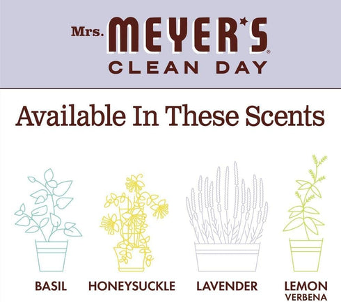 Mrs. Meyer's Liquid Dish Soap, Cruelty Free Formula, Lavender Scent, 16 oz - Pack of 2...