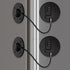 Refrigerator Lock for Kids, 2 Pack Fridge Lock Child Proof Cabinet Locks with Adhesive, Combination Child Safety Locks for Doors, Furniture, Kitch...