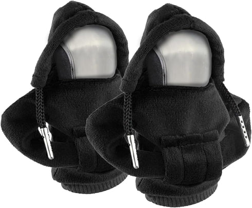2PCS Car Gear Shift Knob Cover, Shift Cover for Car, Car Shifter Knobs Cover Trim, Hoodie Car Shifter, Car Gear Shift Hoodie Cover Automotive Inte...