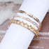 Bohemian Layered Anklet Gold Paperclip Chain Ankle Bracelet Fishbone Chain Anklets Adjustable Chunky Anklet Summer Beach Foot Chain Jewelry for Wo...