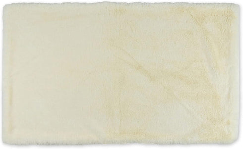 Bone Dry Faux Fur Pet Cage Liner, XXX-Large - 29 x 48", White...