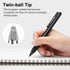 Gel Pens Fine Point Smooth Writing Pens 0.5mm, Super Soft Grip Quick Dry Black Gel Ink Pens Ballpoint, Click Retractable Pens for Journaling Note ...