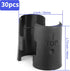 30 Pack Black Wire Shelf Clips 1 inch Wire Shelf Clips, Plastic Shelving Clips Shelf Lock Clips Round Plastic Clips, Shelf Support Clips for Wire ...