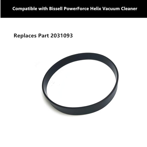 Replacement Belt for Bissell PowerForce Helix Vacuum Cleaner, Compatible with Models 2191U, 2191, 2190, 1797, 1700 Part #2031093 (2 Belt)...