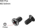 uxcell M2.5 x 5mm Phillips Screw Fasteners Black for Laptop PC TV Fan Switch 500pcs...