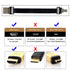xiwai CYFPV HDMI Male to Micro HDMI Male Extension FPC Flat Cable 1080P for FPV HDTV Multicopter Aerial Photography (0.8m)...