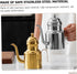 Stainless Steel Oil Pot Syrup Dispenser Tea Kettles Metal Oil Kettle Sauce Oil Mesh Strainer Pouring Kettle Grease Can Frying Oil Filter Soy Olive...