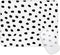 Polka Dots Square Mouse Pad Boho,White Small Mouse Pads for Desk Wireless Mouse,Stitched Edge Mousepad Non-Slip Rubber Base Gaming Mouse Mat for C...