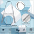 Tongue Scraper for Fresh Breath and Oral Health - Stainless Steel Cleaner for Effective Tongue Cleaning...