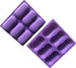 2Pcs Oval Silicone Soap Molds, Classic Oval Shaped Molds for Chocolate Jelly Candy Making...