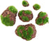 6Pcs Foam Moss Green Hay Stone DIY Family Garden Decoration Vase Glass Moss Miniature Landscape Artificial Plant...