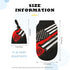 USA Thin Red Line Firefighter Axe Pattern Baby Newborn 100% Cotton Swaddle Blanket with Beanie Hat Set Cotton Receiving Blankets Sleep Sack for Gi...