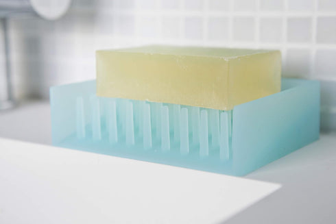 Yamazaki Home 2994 Float Self Draining Soap Tray, Blue...