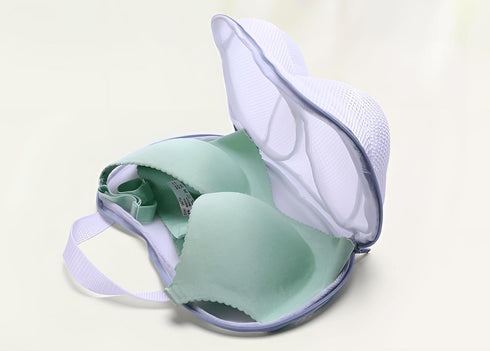 Bra Washing Bags for Laundry,6 Pcs Large bra laundry bags for washing machine,Fits for A-D Cups Bras Anti Deformation Bra Washing Bag(Blue)...