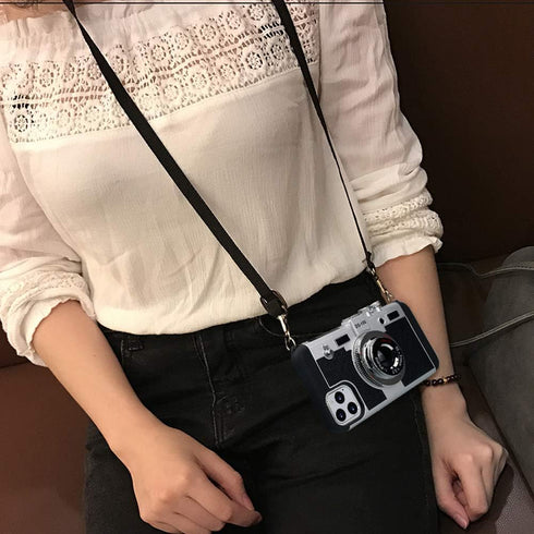 Awsaccy Emily in Paris Phone Case for iPhone 15 Pro 6.1 inch 2023 Camera Case Vintage Cover Cute 3D Cool Unique Design Silicone Case with Removabl...