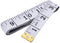 GDMINLO Soft Tape Measure Double Scale Body Sewing Flexible Tailor Craft Vinyl Ruler for Weight Loss Medical Body Measurement, Has Centimetre Scal...