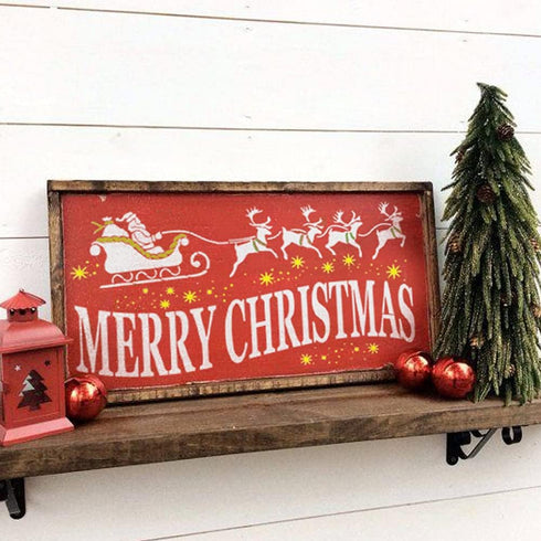 22PCS Large Letter Welcome Stencils for Painting on Wood - Farmhouse Christmas Stencils for Crafts Reusable for Canvas, Fabric, Walls, Porch Sign ...