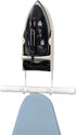 Household Essentials 166-1 Iron Wall Mount with Attached Ironing Board Hooks,White...