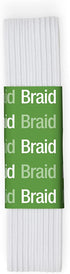 Dritz 9334W Braided Elastic, White, 3/4-Inch by 1-Yard...