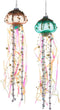 Jellyfish Glass Ornaments, 2 Assorted for Christmas...