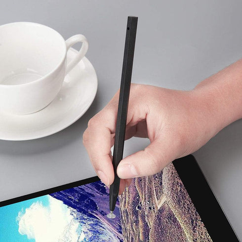 Universal Capacitive Stylus Pen,ASHATA Precision Disc tip Stylus Capacitive Touch Screen Pens for All Mobile Phones and Tablets Black (2PCS)......