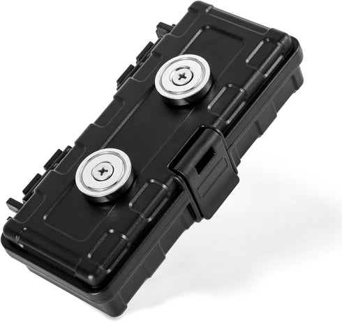 Magnetic Key Holder Under Car, Hide a Key Magnetic Car Magnetic Key Case for Under Car Magnetic Key Case for Hiding for Vehicles Outdoor Travel Hi...