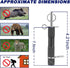 1Pc Perimeter Trip Alarm Black, Early Warning Security System Camping Trip Wire Alarm Device for Camping Hiking and Property Safety...