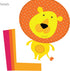 DECOWALL DA-1503 Animal Alphabet ABC and Owl Numbers Tree Kids Wall Stickers Wall Decals Peel and Stick Removable Wall Stickers for Kids Nursery B...