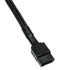 CRJ Slimline SATA Power Adapter Cable - 12-inch (30cm), Black Sleeved - Power 6-Pin Slimline SATA Disk Drives with a 15-Pin SATA Power Supply Conn...
