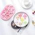 OURASHERO 2pcs Cross Shape Cake Fondant Mold Cake Decorations Cupcake Topper Silicone Clay Candy Chocolate Gum Paste Mold with Silicone Liquid Dro...