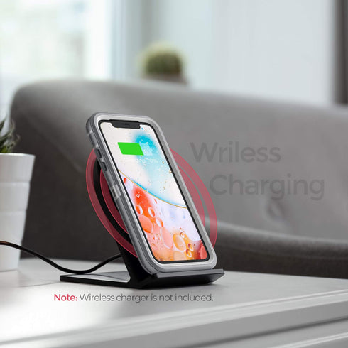 Defender Wallet Design with Hidden Back Mirror and Card Holder Heavy Duty Protection Shockproof 3 in 1 All-Round Armor Protective Case for iPhone ...