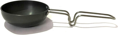 SHRIYA Tadka Pan Mini Fry Pan Spice Heating Aluminium Tadka Dal Large for saag dal kadhi dhokla Vaghariya Mini Wok...