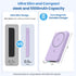 Magnetic Portable Charger Power Bank 5500mAh,Slim Wireless Portable Charger with LCD Display,PD Fast Charging USB-C Battery Pack Compatible with M...