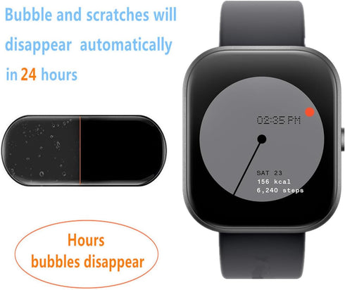 Screen Protector Compatible for CMF by Nothing Watch Pro (6 Pack) Smartwatch Full Coverage Clear TPU Soft Film...