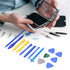 Powerful Disassembly Tool Kit for Mobile Phone, Tablet and Electronics Repairs - Including Multiple Triangular Opening Tools, Spudgers...