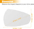 uxcell Car Right Side Rearview Heated Mirror Glass with Backing Plate for Audi A3 8P1 S3 Sportback 2000-2022 No.8V0857536C...