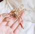 Crystal Vintage Dragonfly Enamel Brooch for Women Insect Brooch Pin Fashion Dress Coat Accessories Cute Jewelry...
