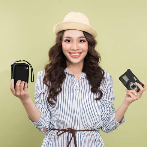 Carrying & Protective Case for Digital Camera, AbergBest 21 Mega Pixels 2.7" LCD Rechargeable HD/Kodak Pixpro/Canon PowerShot ELPH 180/190 / Sony ...
