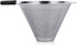 Yosoo Elegant Hand Pour Over Coffee Maker Set,Reusable Manual Drip Filter Coffee Dripper Pot Glass Carafe & Permanent Stainless Steel Filter...