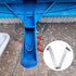 Pool Brush Clip,Pool Pole Clips,Stainless Steel Pool Clips Butterfly V Clip for All Swimming Pool and Spa Skimmer/Nets,Brushes or Poles (6PACK)...