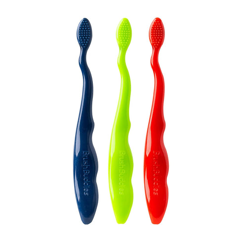 Brush Buddies Hot Wheels Manual Soft Bristled Toothbrush for Kids, Multi-Colored & Fun Toddler Toothbrushes, Anti-Slip Grip Handle, Children's Too...